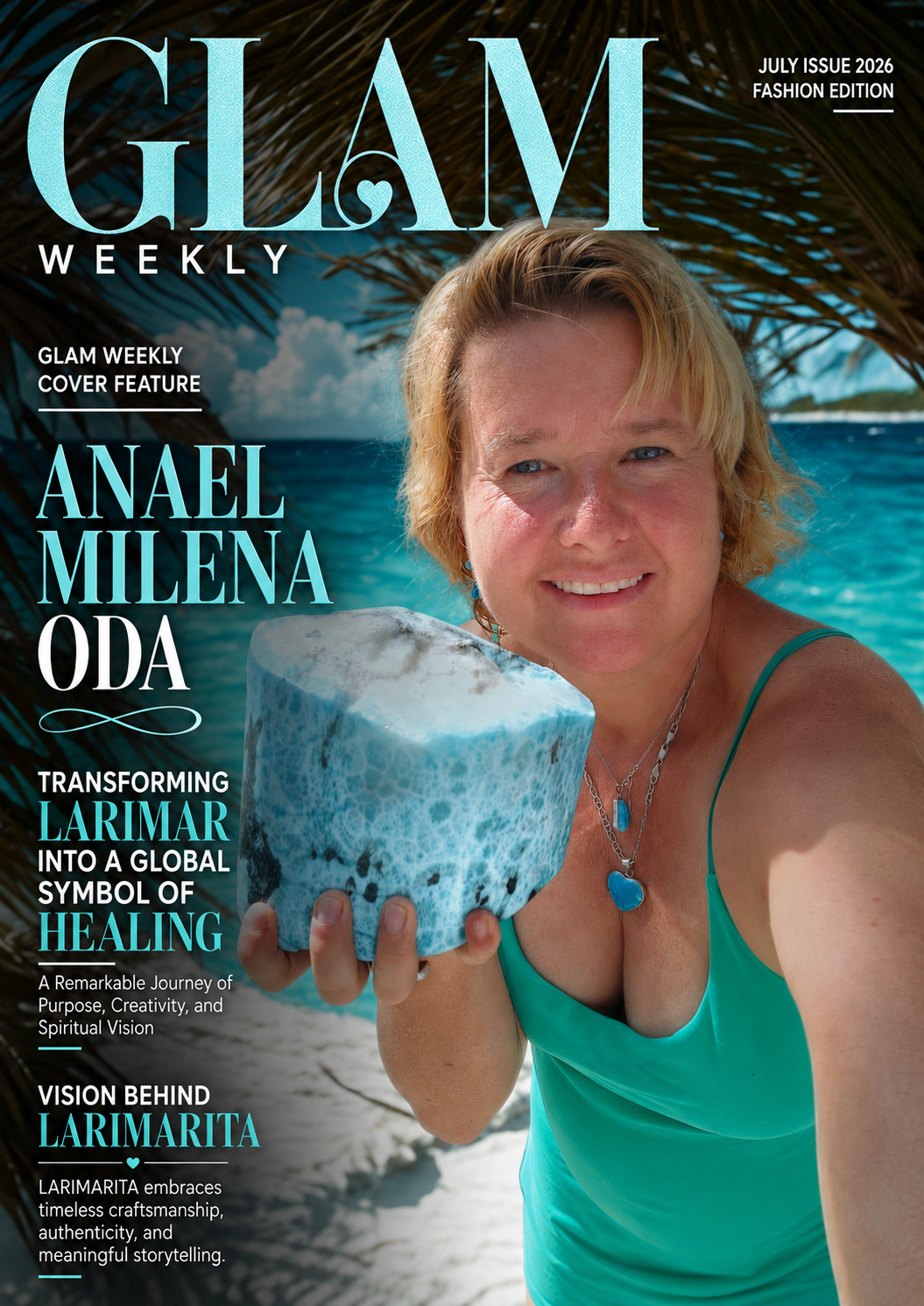 Anael Milena Oda and LARIMARITA: Transforming Larimar Into a Global Symbol of Healing, Culture, and Conscious Luxury